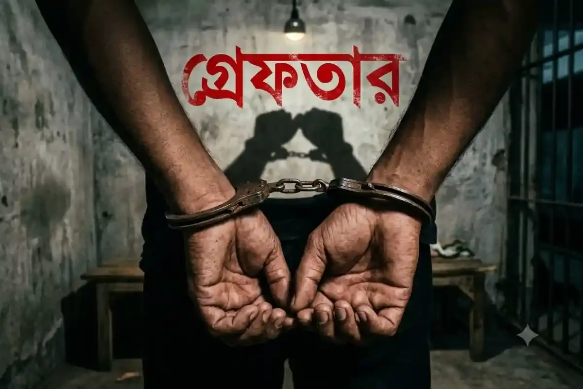 কসবায় নিষিদ্ধ যুবলীগ নেতা আইনাল হক গ্রেপ্তার